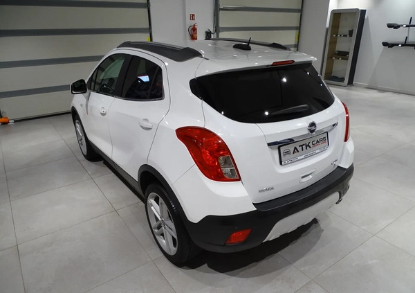 Opel Mokka cena 52900 przebieg: 140100, rok produkcji 2015 z Żabno małe 172